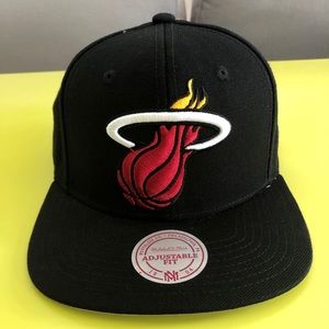 Miami Heat Mitchell & Ness snapback cap